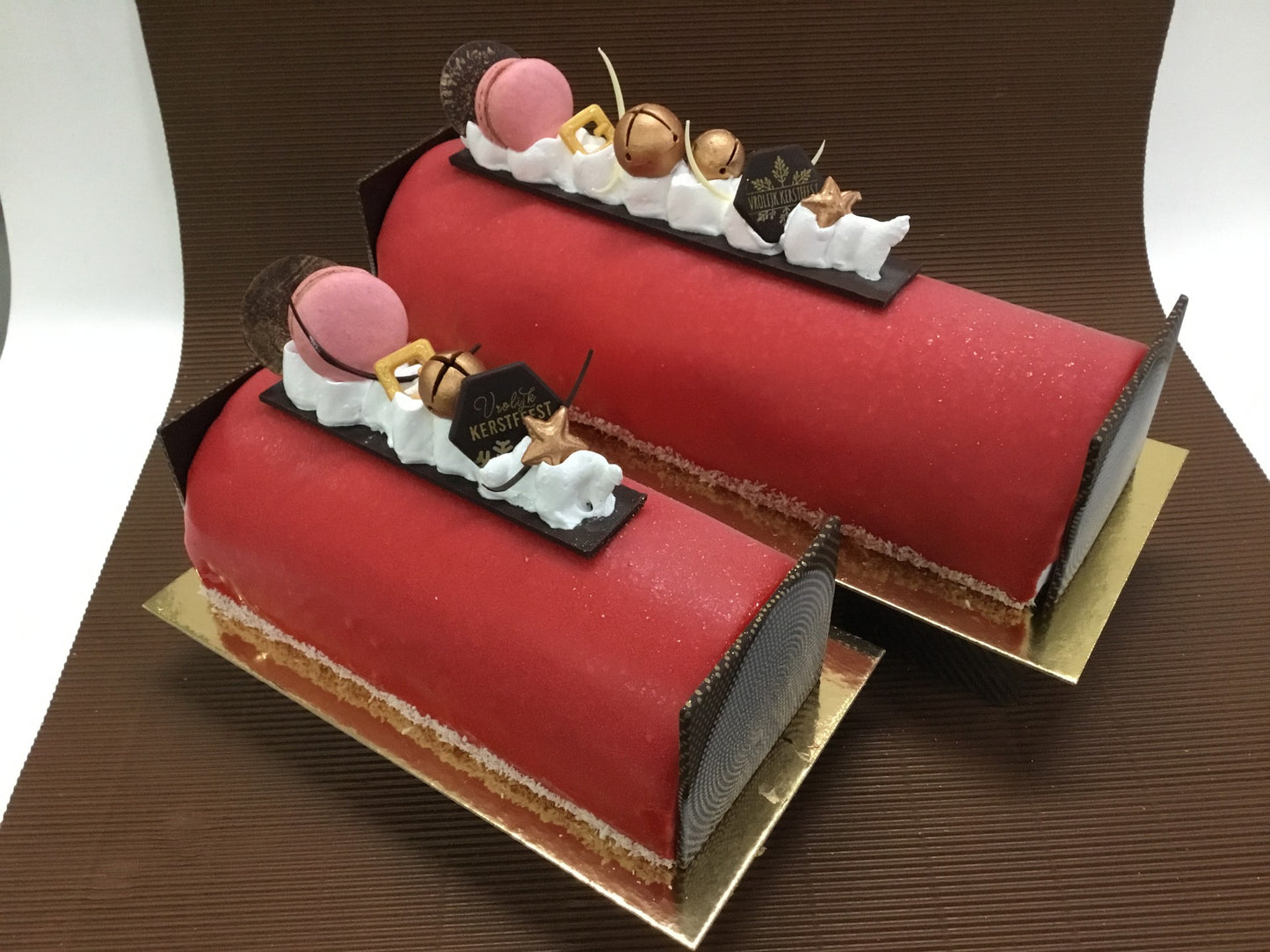 Mascarpone met frambozen sorbet