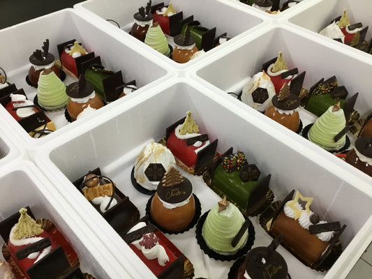 PARTYBOX (assortiment 10 x 1-pers. ijstaartje)